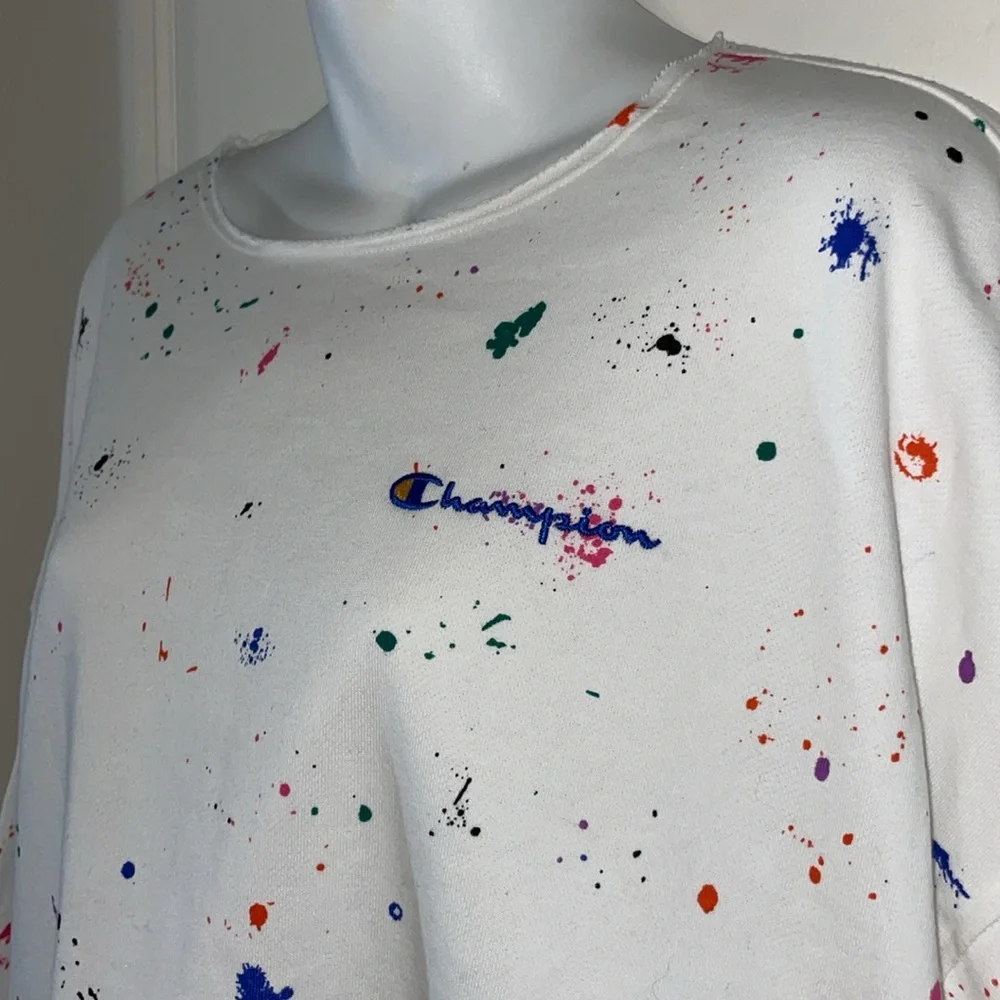 Women's Champion® Campus French Terry Crewneck Sweatshirt - Picture 3 of 4